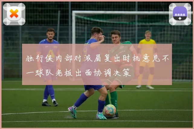 独行侠内部对浓眉复出时机意见不一球队老板出面协调决策